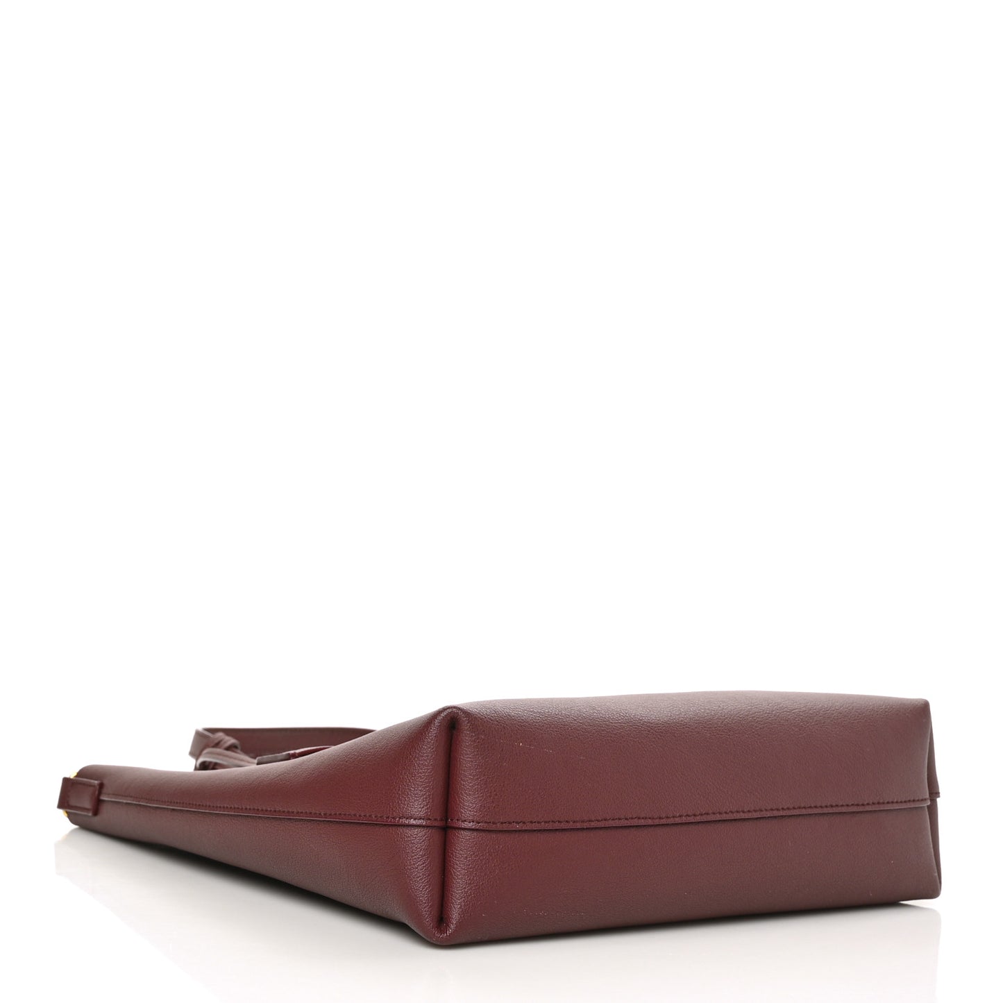 Calfskin Toy Shopping Tote Dark Red
