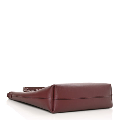 Saint Laurent Calfskin Toy Shopping Tote Dark Red 4 of 8