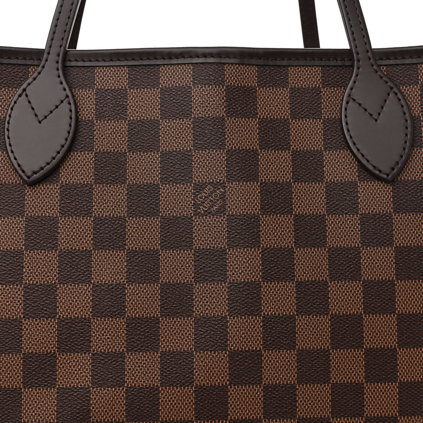 Damier Ebene Neo Neverfull MM Rose Ballerine