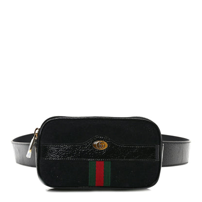 Gucci Suede Patent Ophidia Belted iPhone Case 95 38 Black 1 of 10