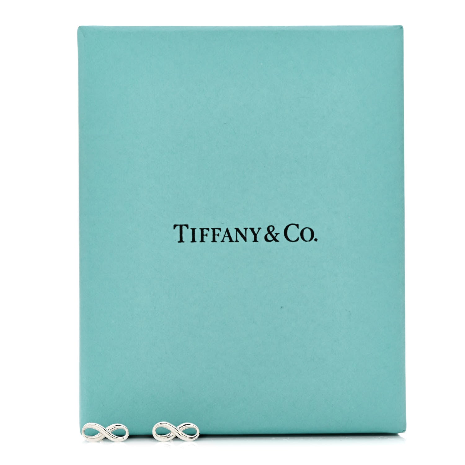 Tiffany Sterling Silver Infinity Earrings 5 of 5