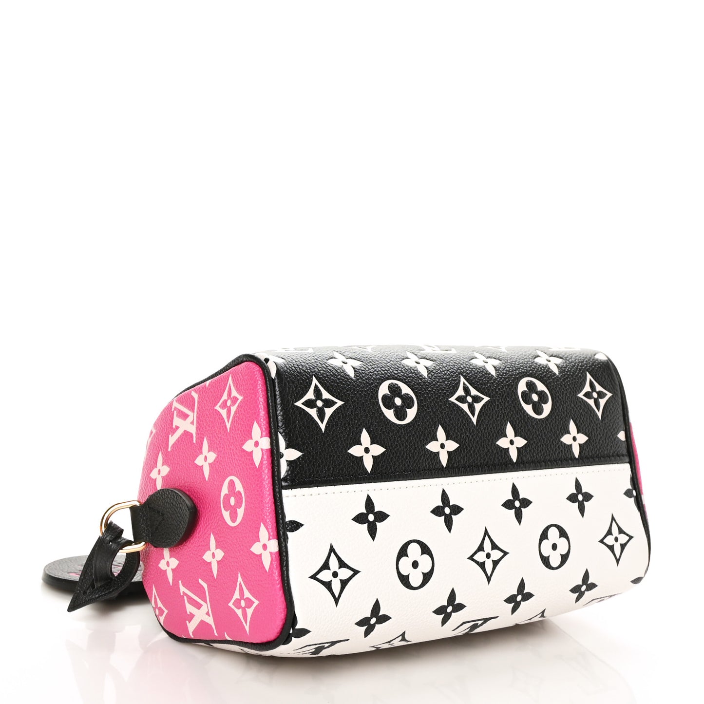 Empreinte Monogram Spring in the City Speedy Bandouliere 20 Black White Pink