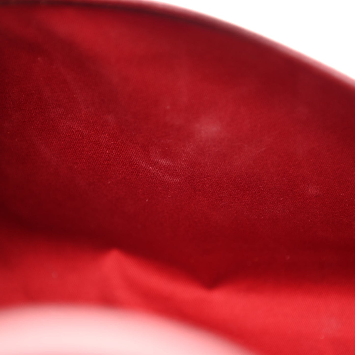Monogram Bamboo Bullet Bag Red