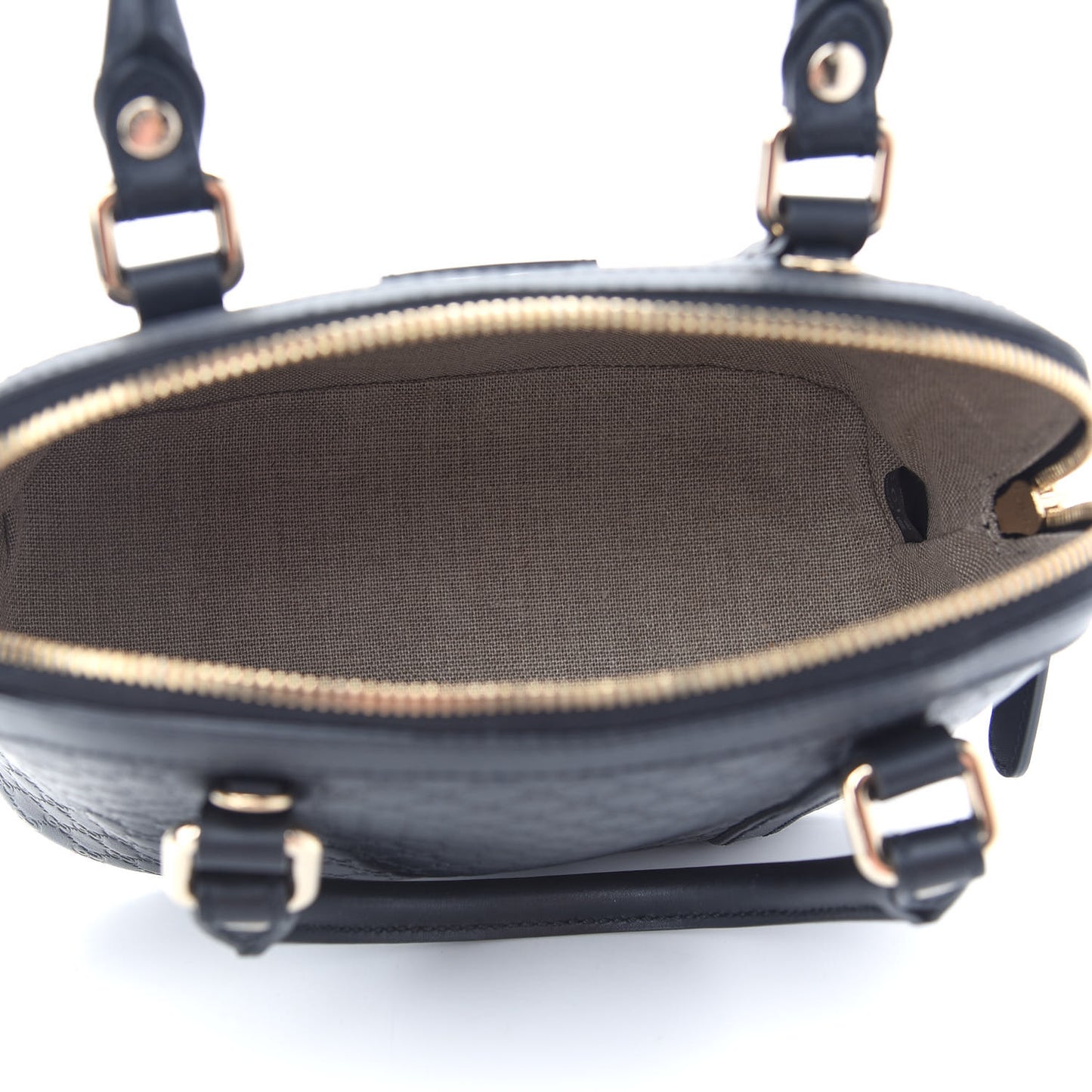 Microguccissima Mini Dome Bag Black