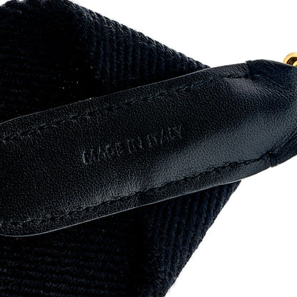 Celine Canvas Strap Black 6 of 6