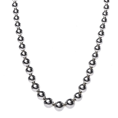 Tiffany Sterling Silver HardWear Graduated Ball Necklace 1 of 6