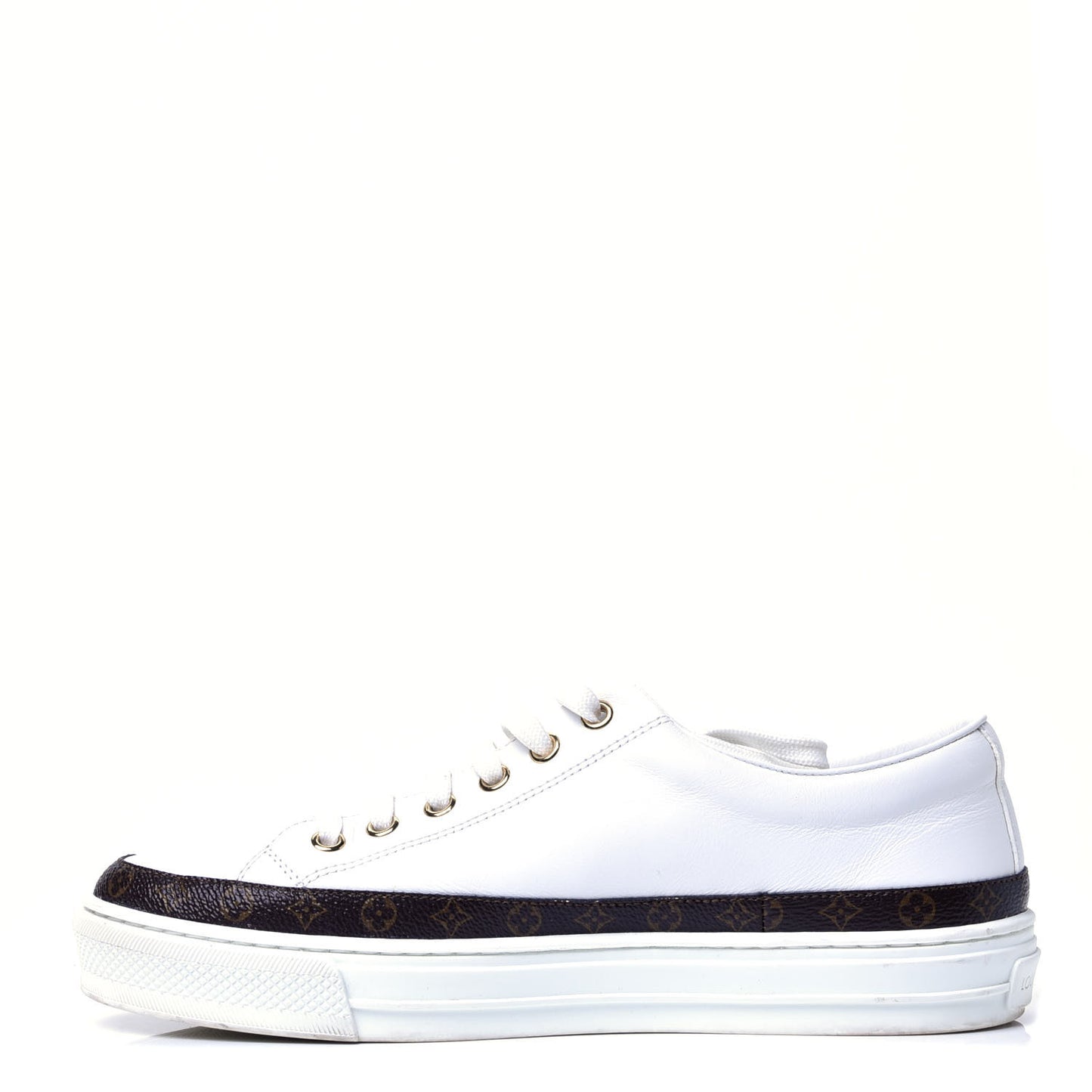 Monogram Womens Stellar Sneakers 38.5 White