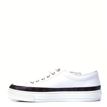 Louis Vuitton Monogram Womens Stellar Sneakers 38.5 White 1 of 10