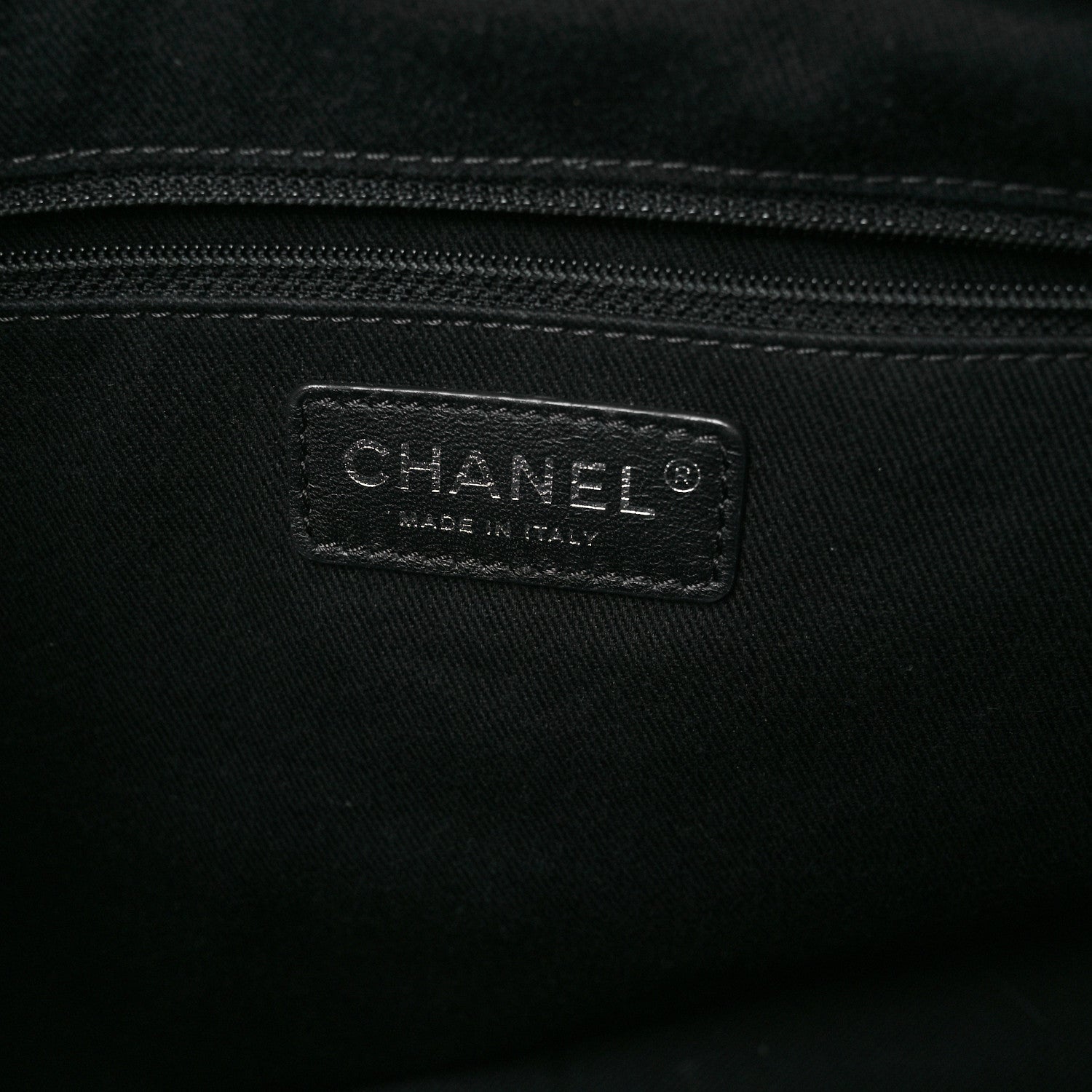 Chanel Caviar Quilted CC Timeless Soft Tote Black 5 of 11