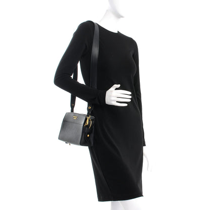 Prada Saffiano Esplanade Crossbody Bag Nero Black 2 of 7
