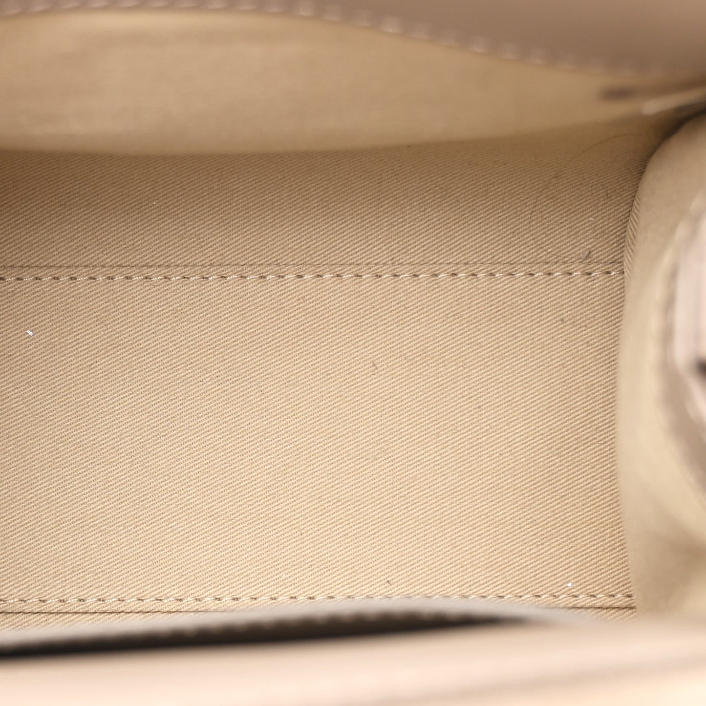 Shiny Calfskin Mini Annie Shoulder Bag Motty Grey