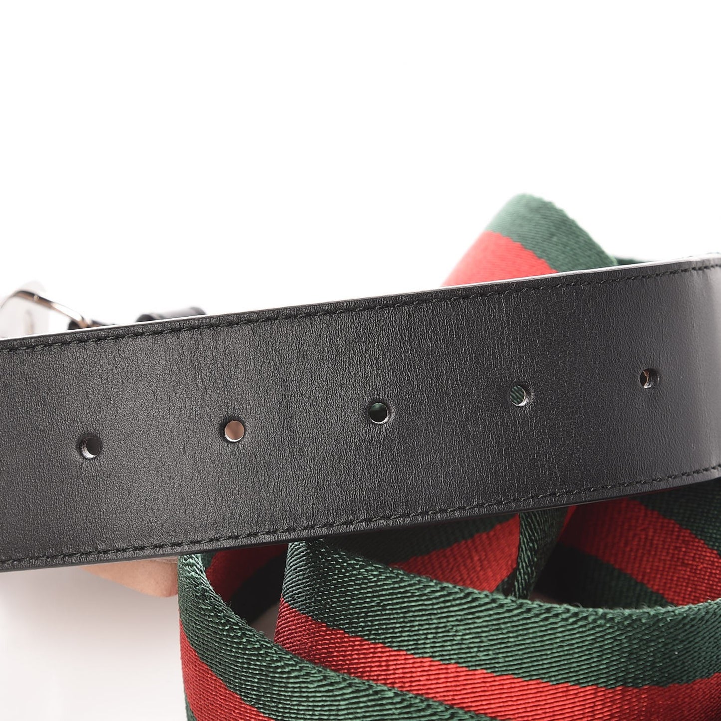 Canvas Web Interlocking G Belt 110 44 Black