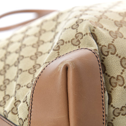 Gucci Monogram Large Craft Tote Light Brown 12 of 16