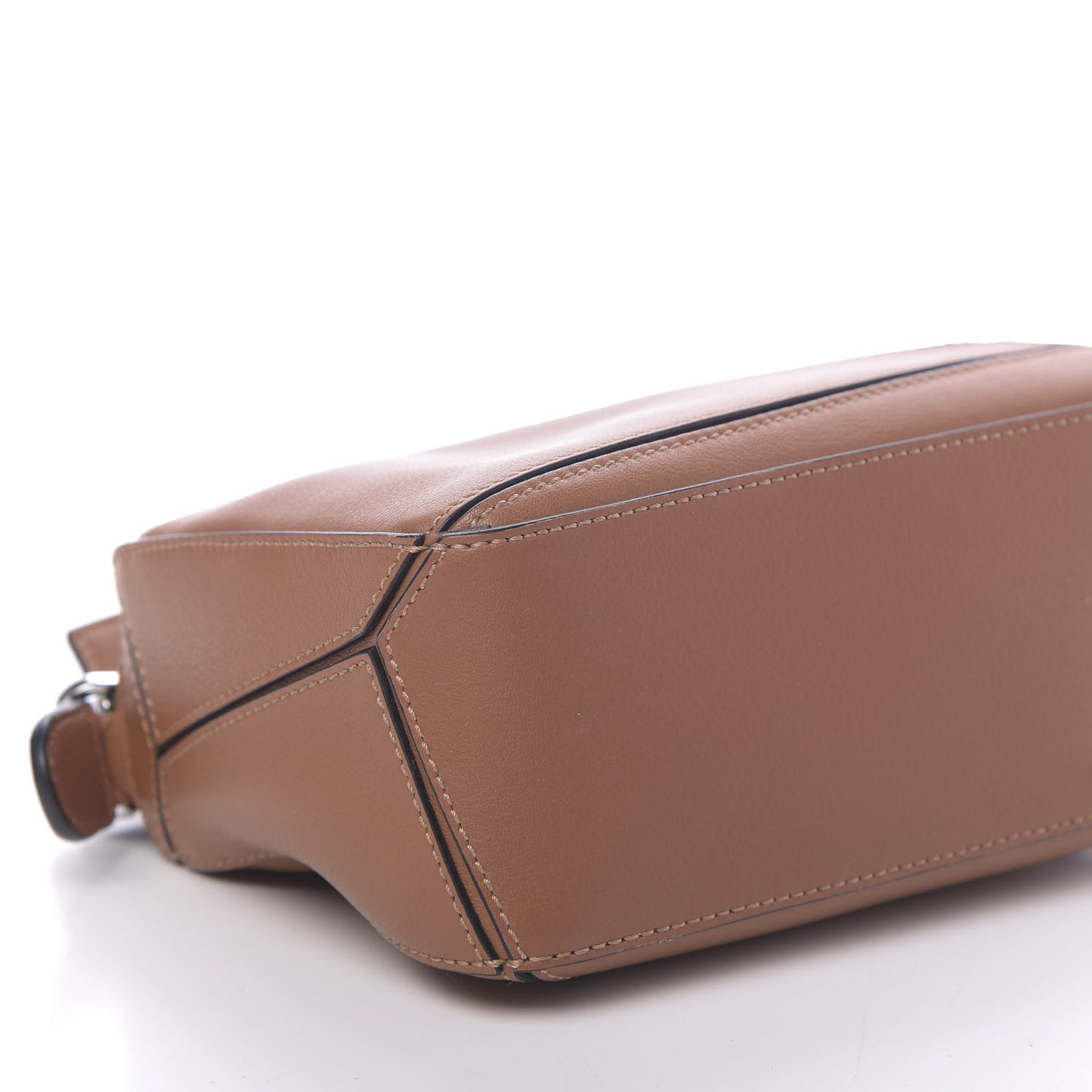 Calfskin Mini Puzzle Bag Tan
