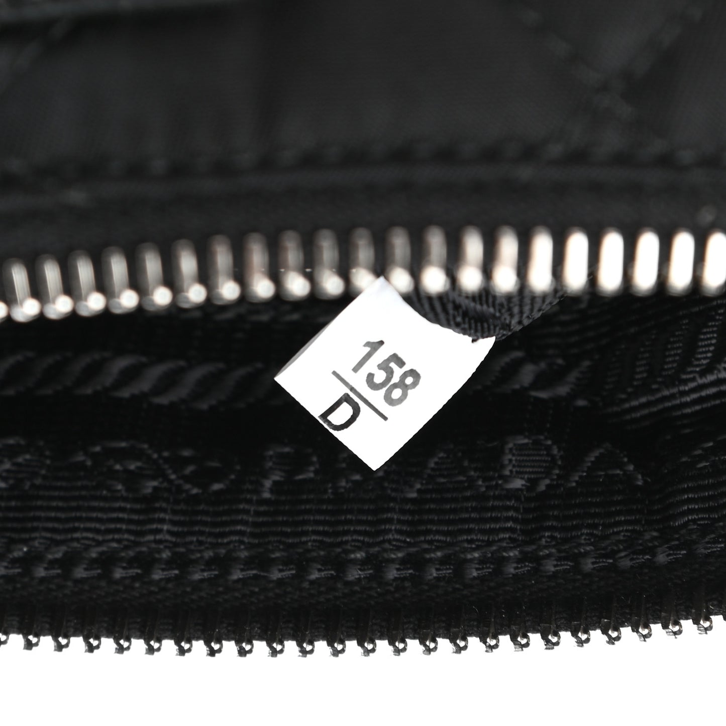 Nylon Tessuto Impuntu Quilted Crossbody Bag Black
