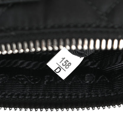 Prada Nylon Tessuto Impuntu Quilted Crossbody Bag Black 7 of 9