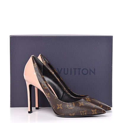 Louis Vuitton Monogram Cherie Pumps 38 Rose Clair 10 of 10