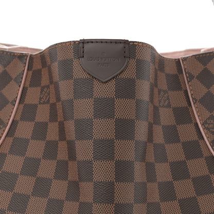 Louis Vuitton Damier Ebene Caissa Hobo Rose Ballerine 8 of 12