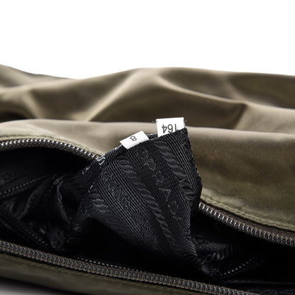 Prada Nylon Vela Flat Messenger Bag Mimetico 5 of 8