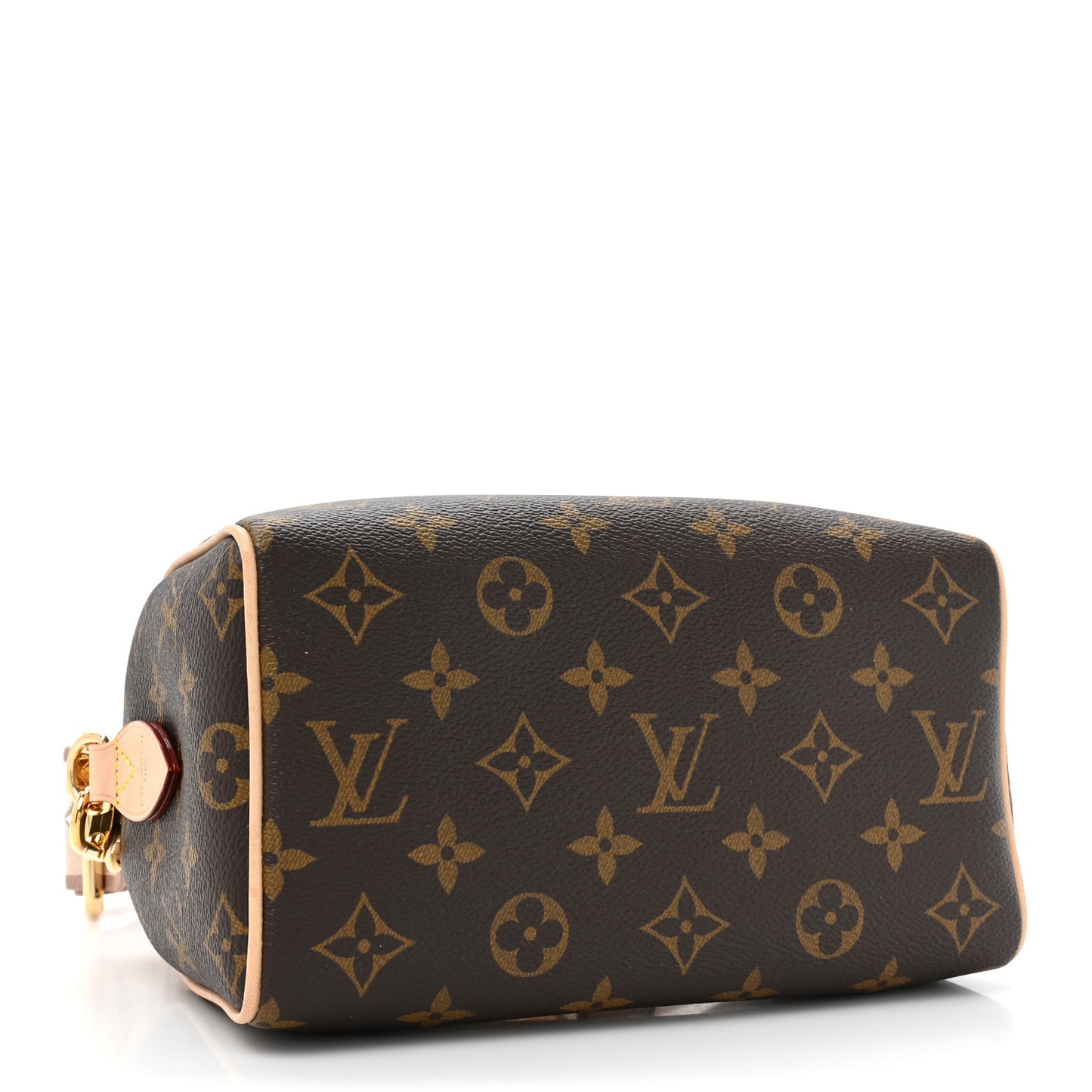 LOUIS VUITTON Monogram Speedy Bandouliere 20 Beige