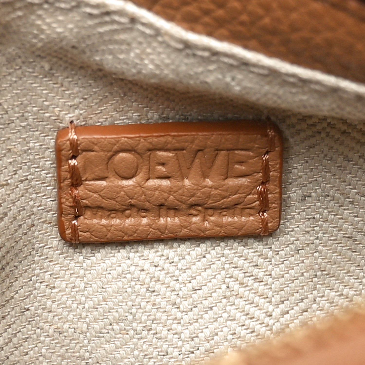 Loewe Calfskin Mini Puzzle Edge Bag Toffee 6 of 9