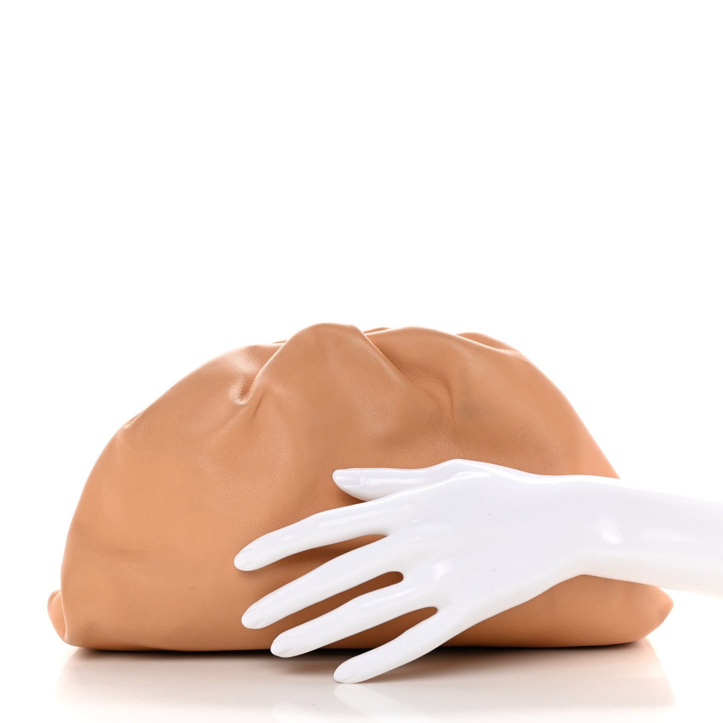 Calfskin Teen Pouch Almond