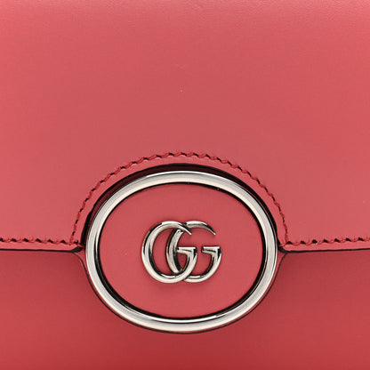 Gucci Senna Calfskin Petite GG Top Handle Shoulder Bag Pink 7 of 10