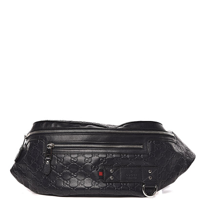 Gucci Guccissima Web Belt Bag Navy 1 of 10