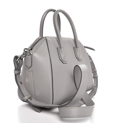 Givenchy Sugar Goatskin Mini Antigona Pearl Grey 3 of 7