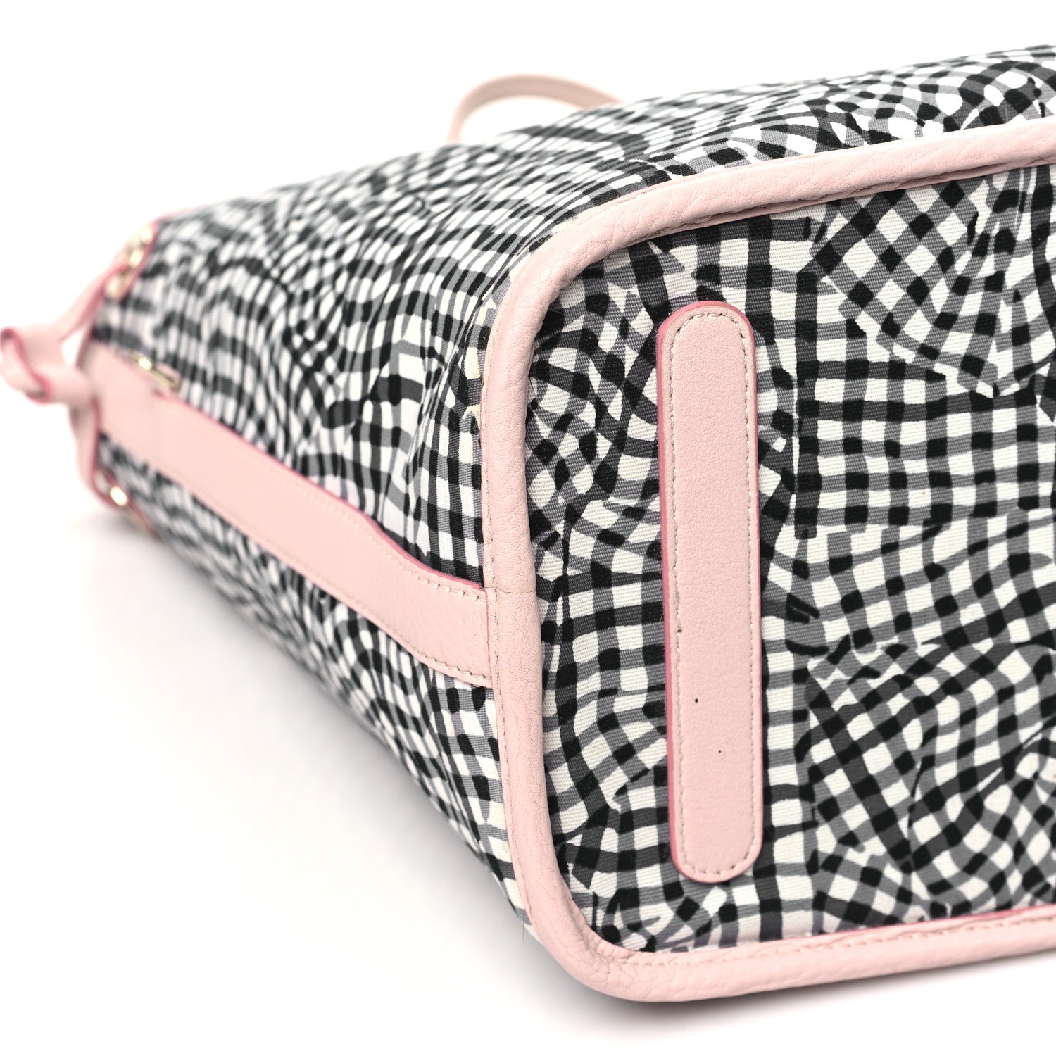 MCM Visetos Medium Liz Reversible Shopper Tote Powder Pink 16 of 17