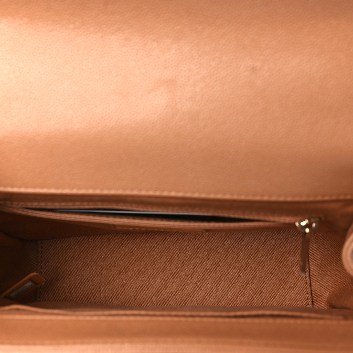 Caviar Quilted Medium Business Affinity Flap Brown