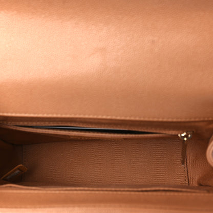 Chanel Caviar Quilted Medium Business Affinity Flap Brown 4 of 9