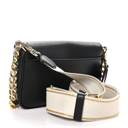 Marc Jacobs Calfskin The J Marc Shoulder Bag Black 3 of 9