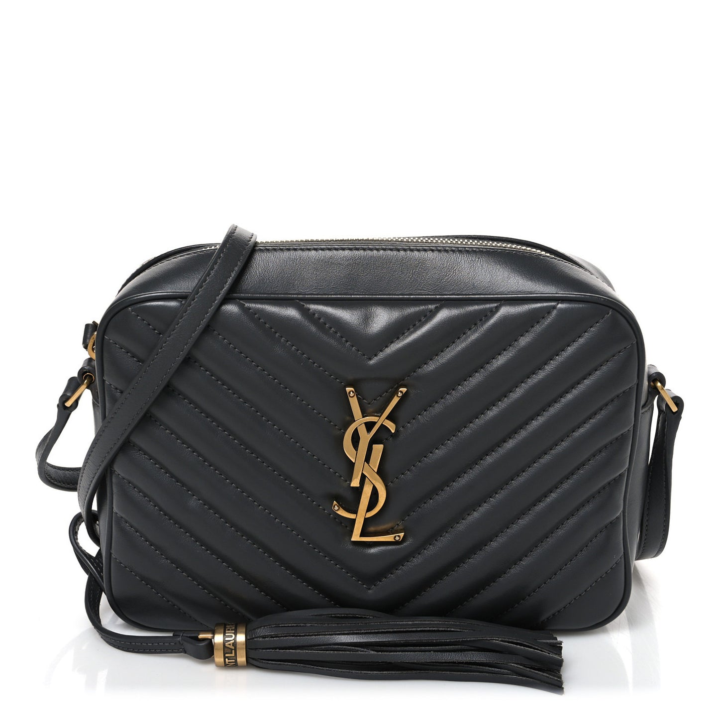 Calfskin Matelasse Monogram Lou Camera Bag Storm