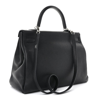 Hermes Togo Kelly Retourne 35 Black 3 of 12