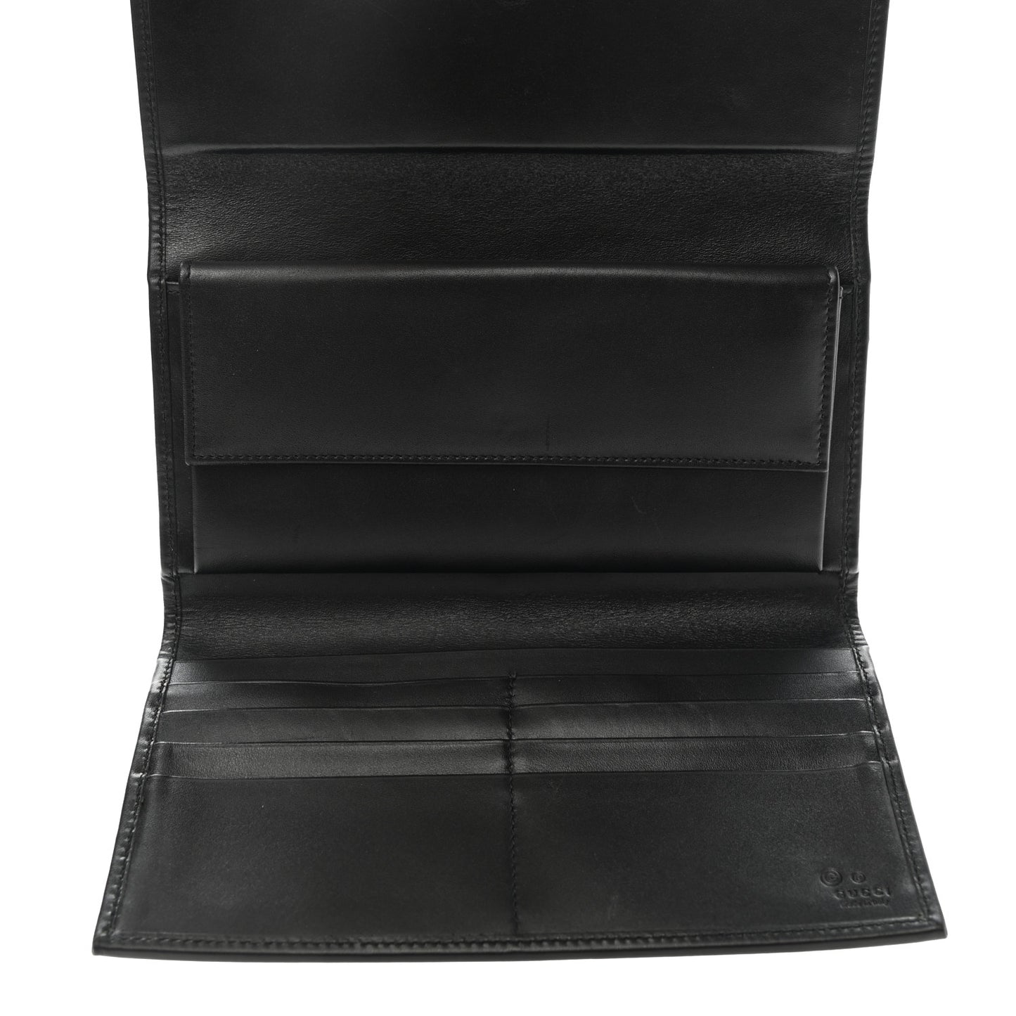 Monogram Nylon Continental Wallet Black