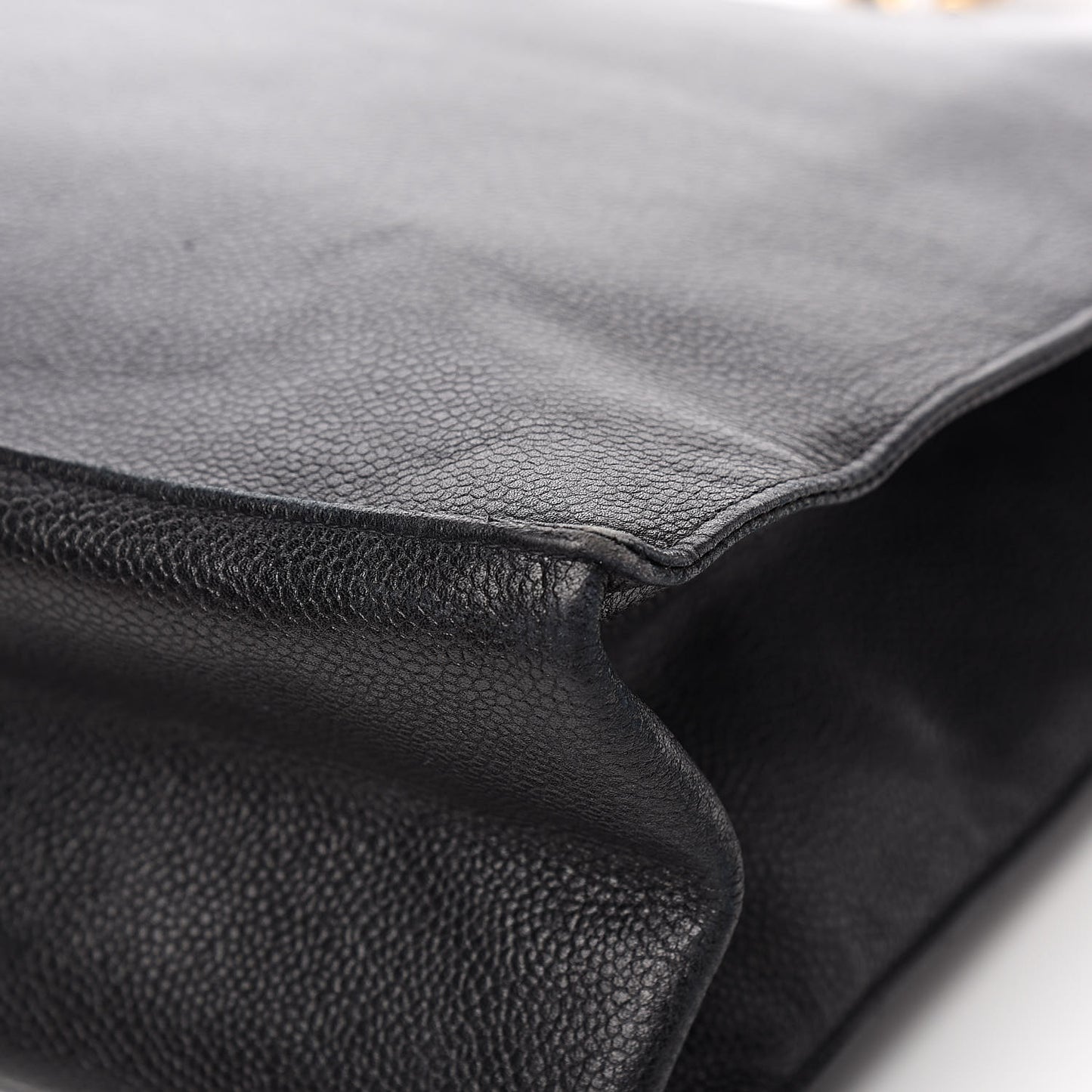 Caviar CC Shoulder Bag Black