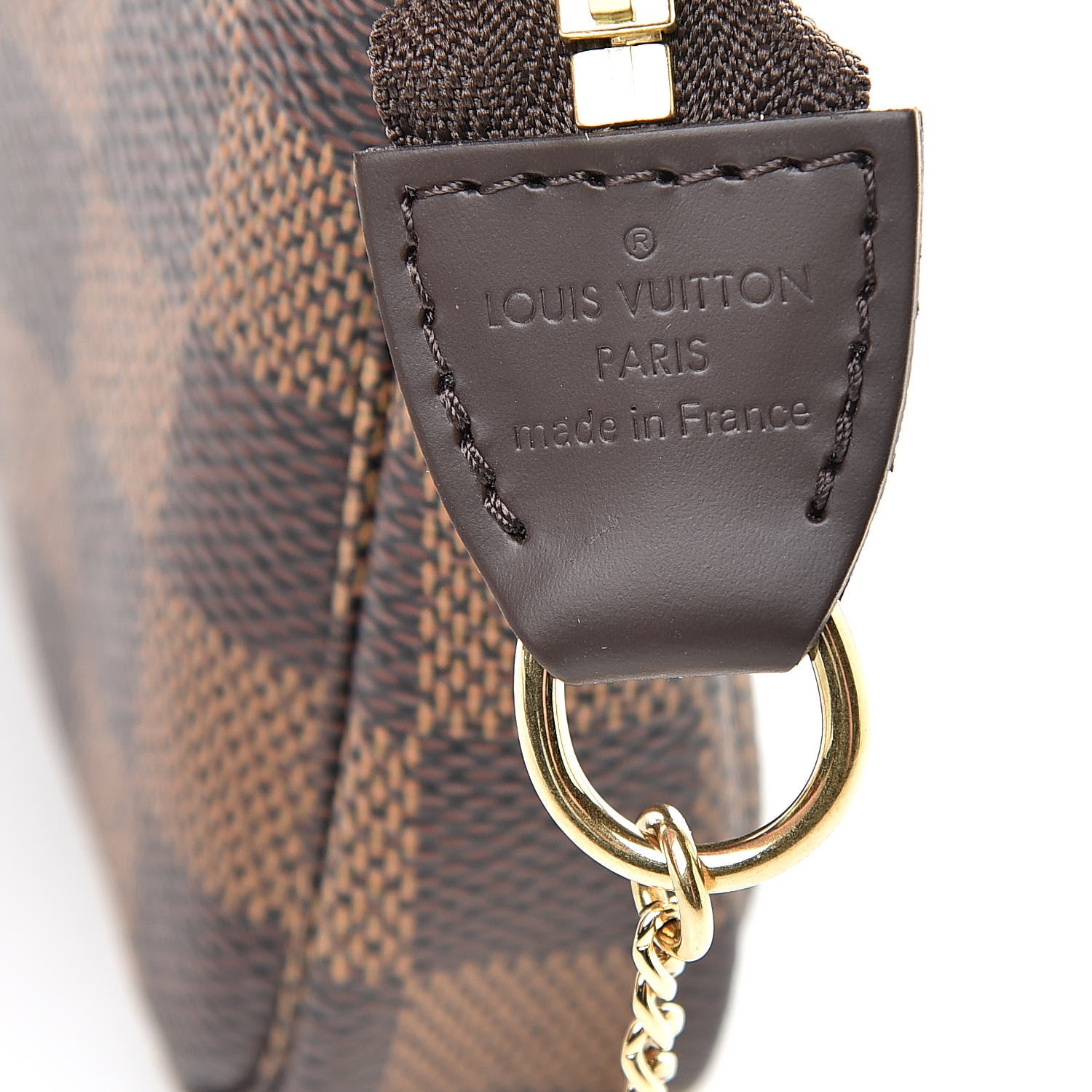 Louis Vuitton Damier Ebene Mini Pochette Accessories 6 of 8