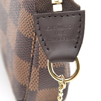 Louis Vuitton Damier Ebene Mini Pochette Accessories 6 of 8