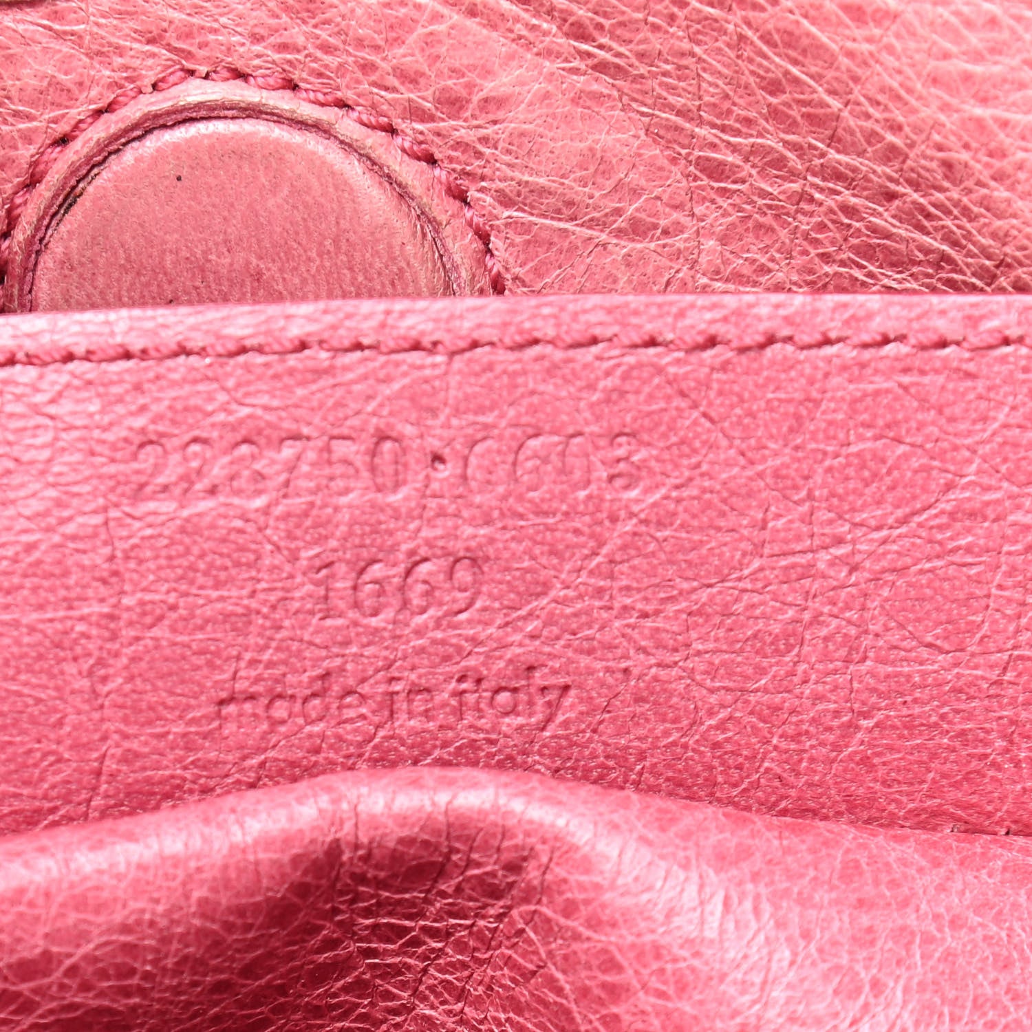 Balenciaga Agneau Classic Hardware S Sunday Tote Pivoine 7 of 9