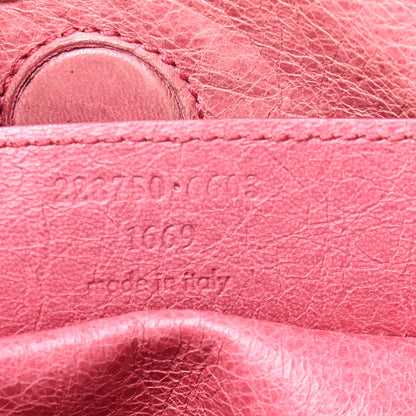 Balenciaga Agneau Classic Hardware S Sunday Tote Pivoine 7 of 9