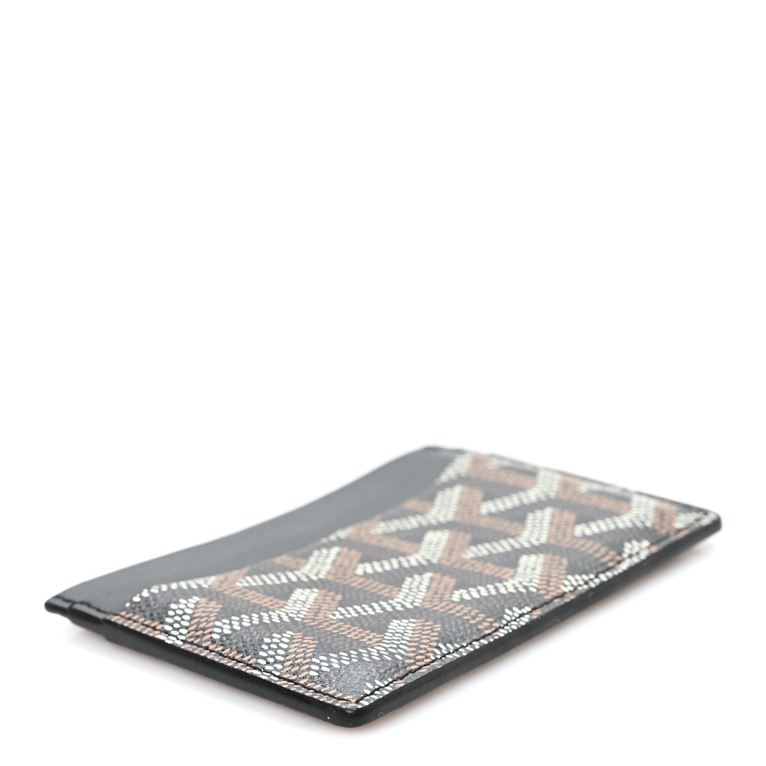 Goyard Goyardine Saint Sulpice Card Holder Black 4 of 9