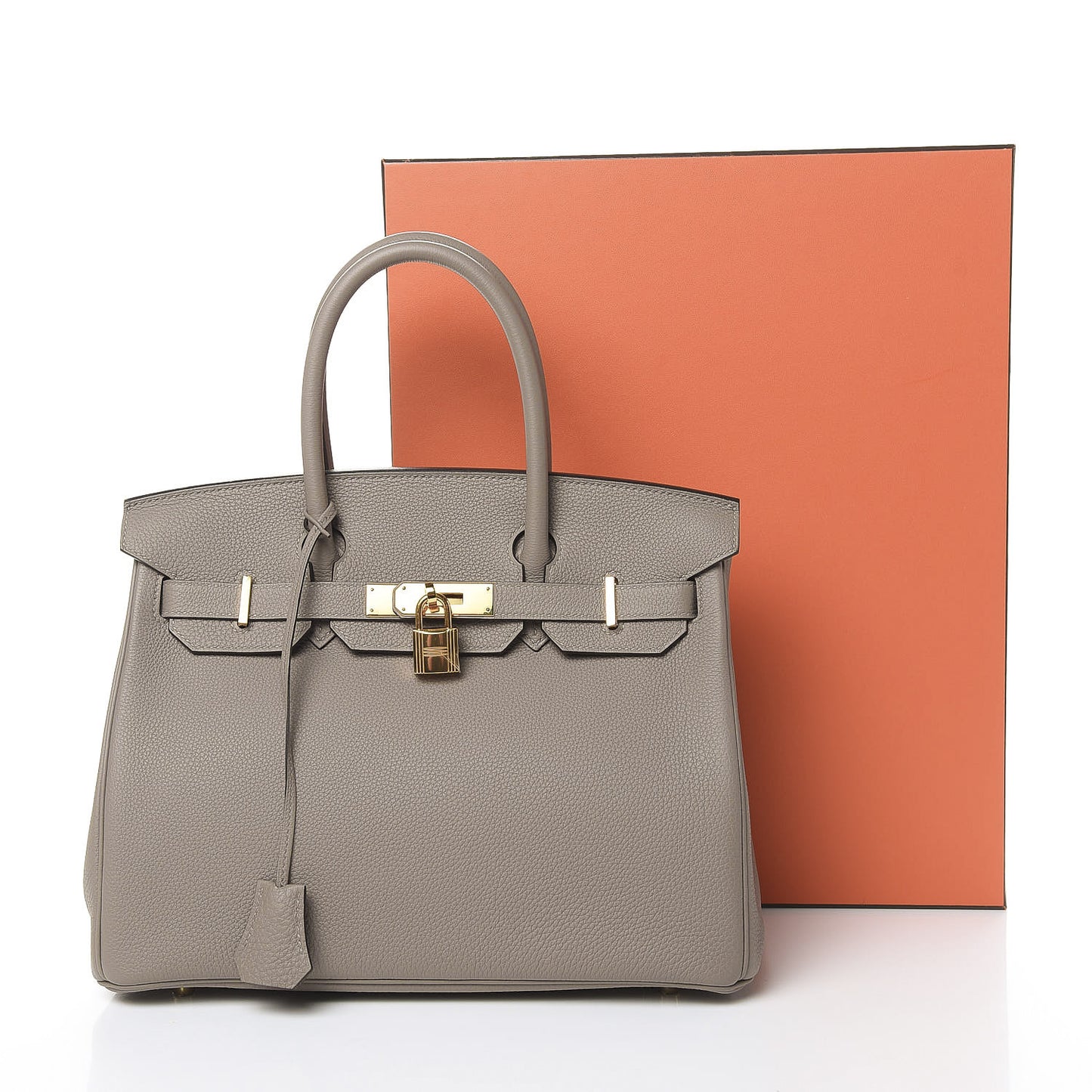 Togo Birkin 30 Gris Asphalte
