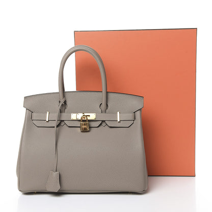 Hermes Togo Birkin 30 Gris Asphalte 15 of 15