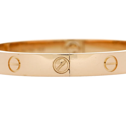 Cartier 18K Yellow Gold LOVE Bracelet 16 5 of 8