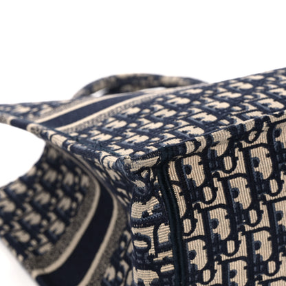 Christian Dior Oblique Book Tote Blue Multicolor 9 of 14