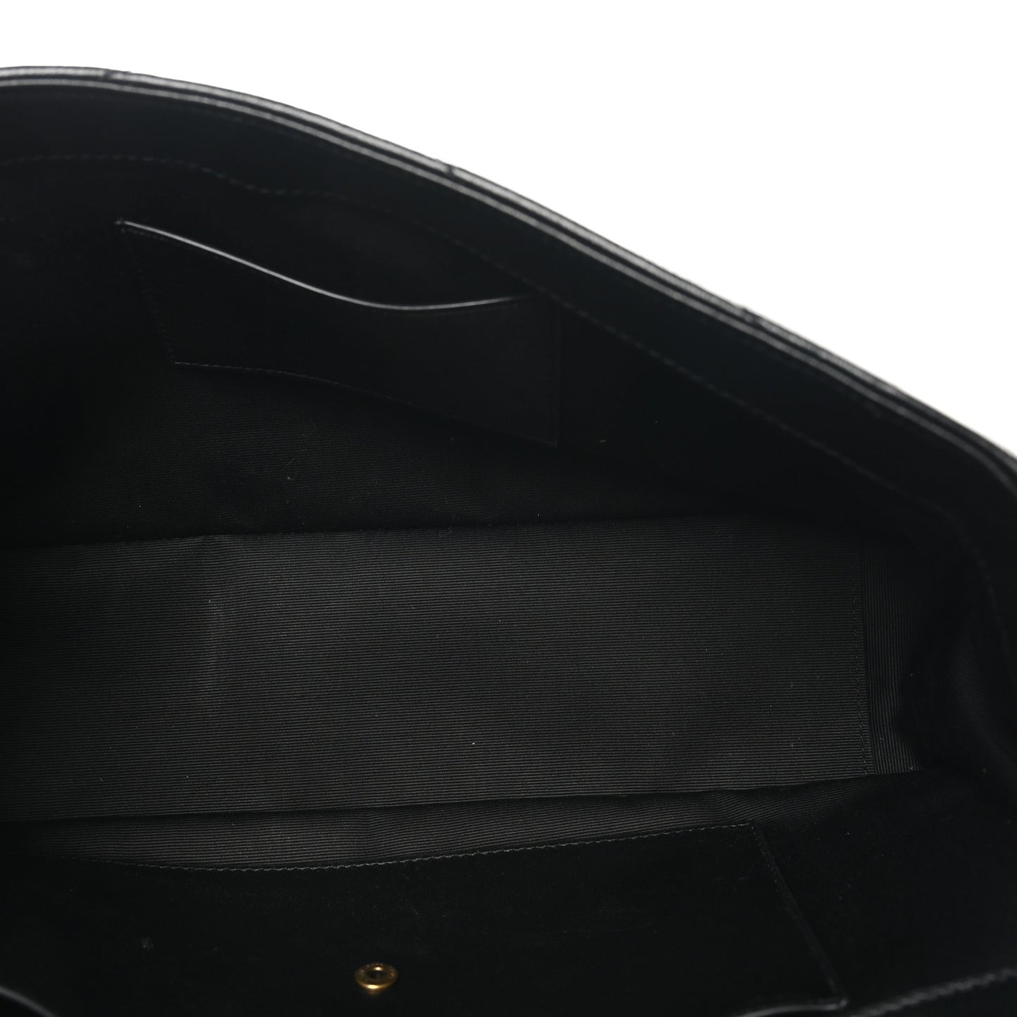 Lambskin Chevron Quilted Medium Loulou Black