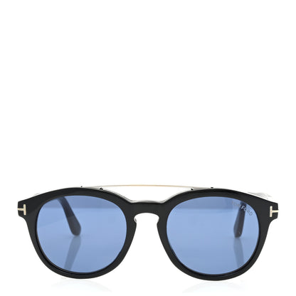 Tom Ford Newman Aviator Sunglasses TF515 Black Blue 3 of 8