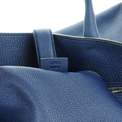 Gucci Soft Calfskin Medium Jackie Top Handle Bag Classic Blue Marine 7 of 7