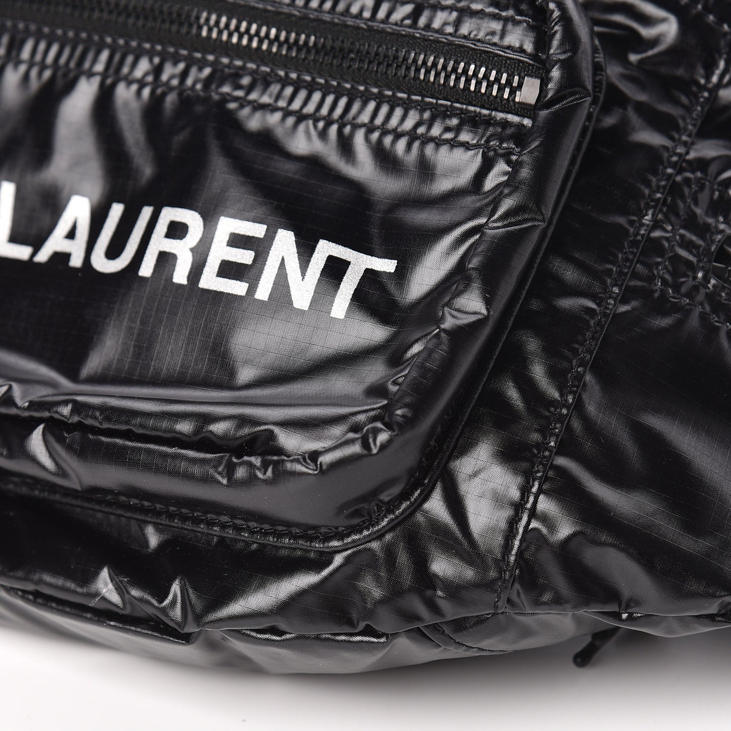 Nylon Logo Nuxx Body Belt Bag Black